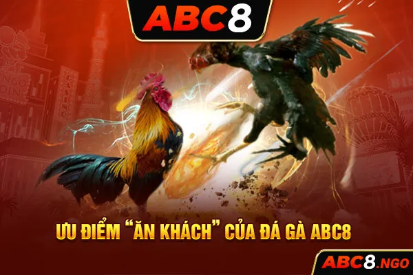 Ưu điểm “ăn khách” của đá gà ABC8 