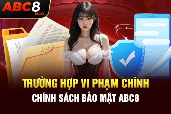 Trường hợp vi phạm chính sách bảo mật ABC8